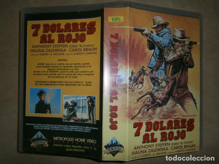 Cinema: 7 DOLARES AL ROJO -(PELICULA-VHS..COMPRA MINIMA 10&euro;)
