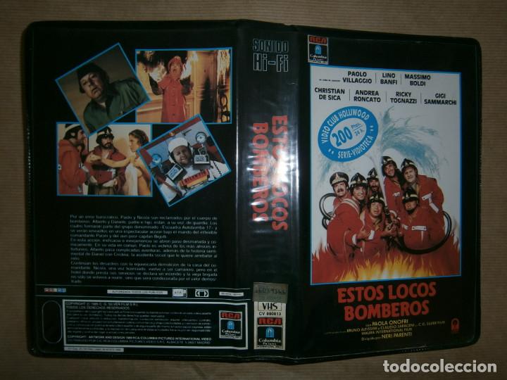 Cinema: ESTOS LOCOS BOMBEROS-(PELICULA-VHS..COMPRA MINIMA 10&euro;)