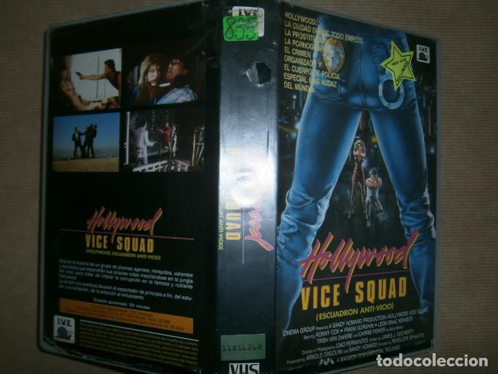Cinema: HOLLIWOOD VICE SQUAD ..ESCUADRON ANTIVICIO-(PELICULA-VHS..COMPRA MINIMA 10&euro;)