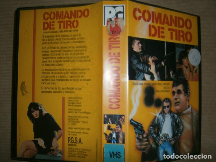 Cinema: COMANDO DE TIRO-(PELICULA-VHS..COMPRA MINIMA 10&euro;)