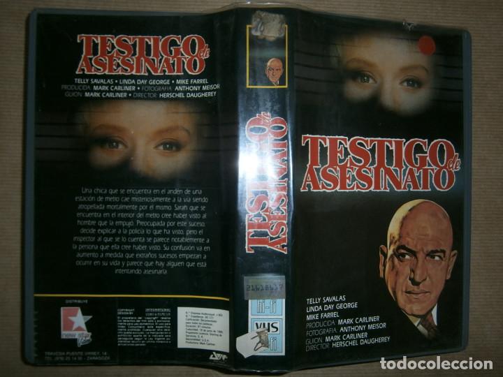 Cinema: TESTIGO DE ASESINATO-(PELICULA-VHS..COMPRA MINIMA 10&euro;)