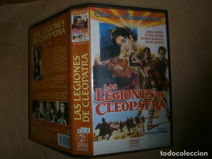 Cinema: LAS LEGIONES DE CLEOPATRA-(PELICULA-VHS...COMPRA MINIMA 10&euro;)