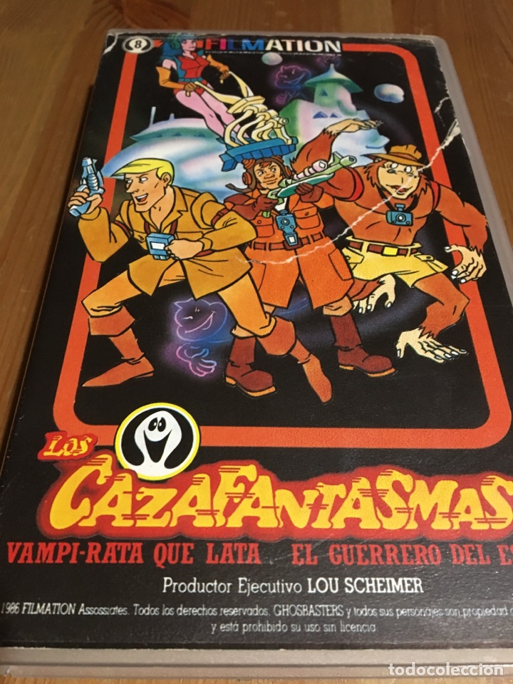 Los Cazafantasmas Volumen 8 Vhs Serie Dibujos Sold Through Direct Sale 93854363