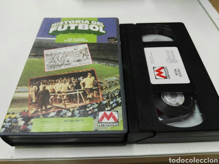 Cinema: VHS- Historia del futbol vol. 1- Matias Prats
