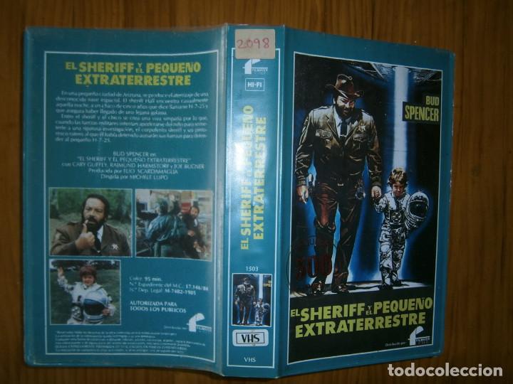Cin&eacute;ma: EL SHERIFF Y EL PEQUE&Ntilde;O EXTRATERRESTRE-(VHS COMPRA MINIMA 10 EUR)