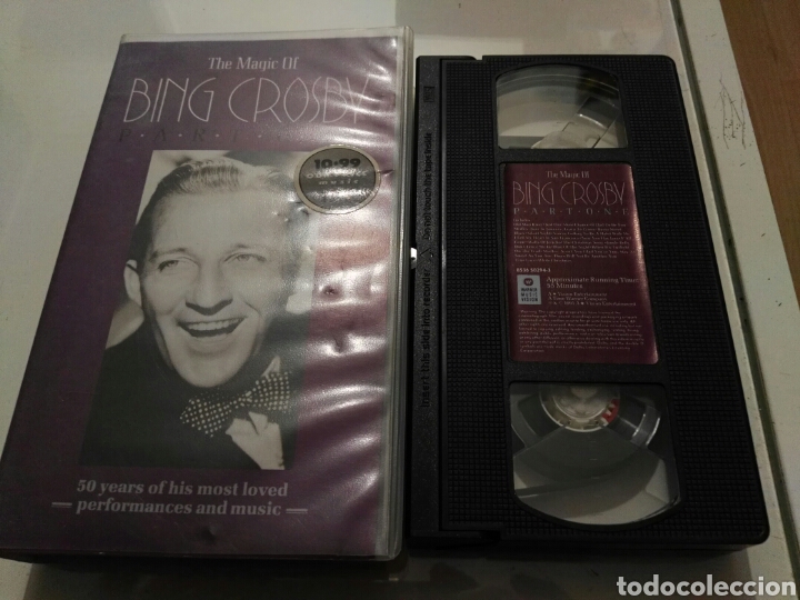 Cinema: VHS- The magic of Bing Crosby- The man with the golden voice