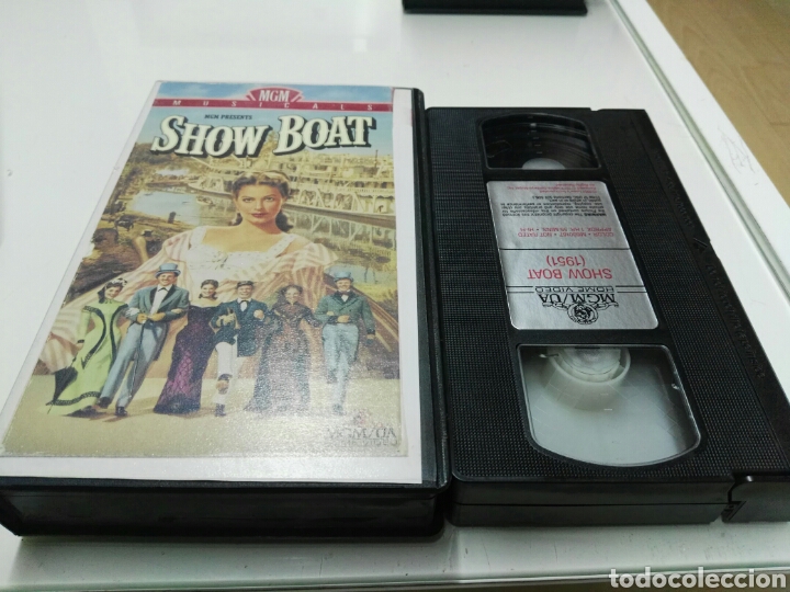 Kino: VHS- Show boat (1951)- Ava Gadner- Unica en VHS