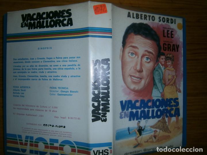 Cine: VACACIONES EN MALLORCA vhs rrareza