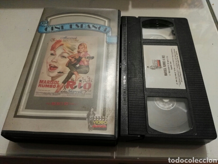 Cinema: VHS- Marisol rumbo a rio- Fernando Palacios- Col. Cine espa&ntilde;ol