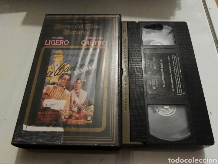 Cinema: VHS- El barbero de Sevilla- Estrellita Castro- Joyas del cine espa&ntilde;ol