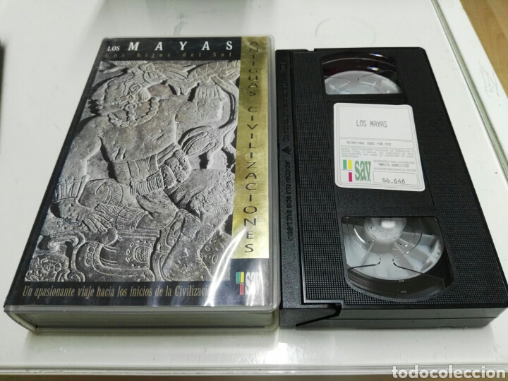 Cinema: VHS- Los Mayas Los hijos del sol- Coleccion antiguas civilizaciones