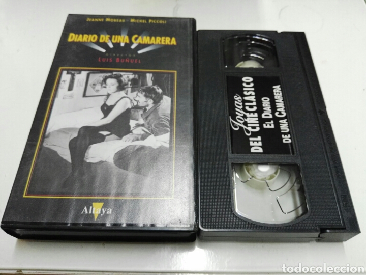 Cine: VHS- Diario de una camarera- Luis Bu&ntilde;uel- Joyas del cine clasico