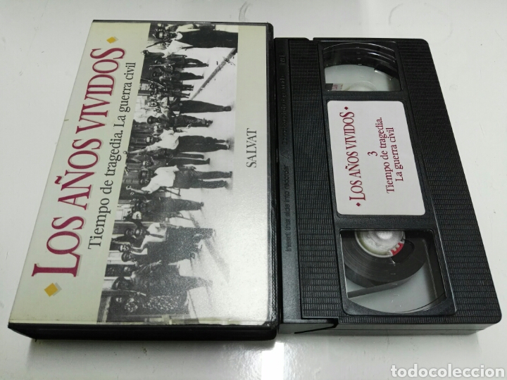 Cine: VHS- Los a&ntilde;os vividos vol. 3- Tiempo de tragedia. La guerra civil