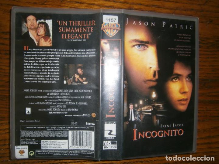 Kino: INCONGNITO-(PELICULA-VHS ..COMPRA MINIMA 10 EUR---)
