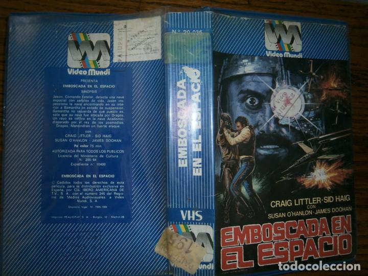 Kino: ENBOSCADA EN EL ESPACIO-(PELICULA-VHS ..COMPRA MINIMA 10 EUR---)