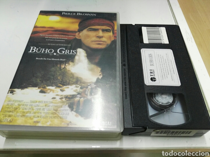 Cinema: VHS- Buho gris- Pierce Brosnan