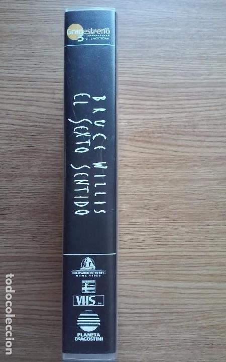 Cine: VHS EL Sexto Sentido, Bruce Willis - Foto 2