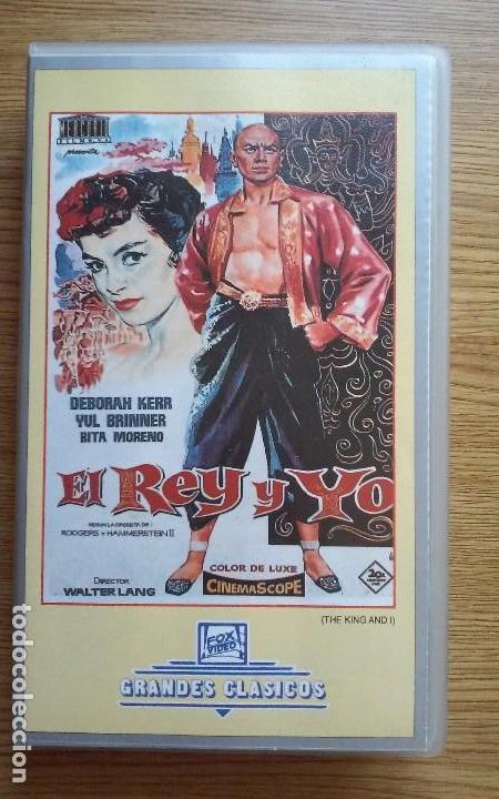 Cine: VHS El Rey y yo, Yul Brinner - Foto 1