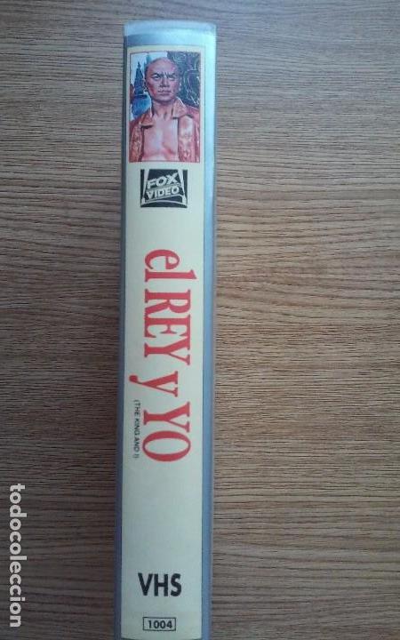 Cine: VHS El Rey y yo, Yul Brinner - Foto 2