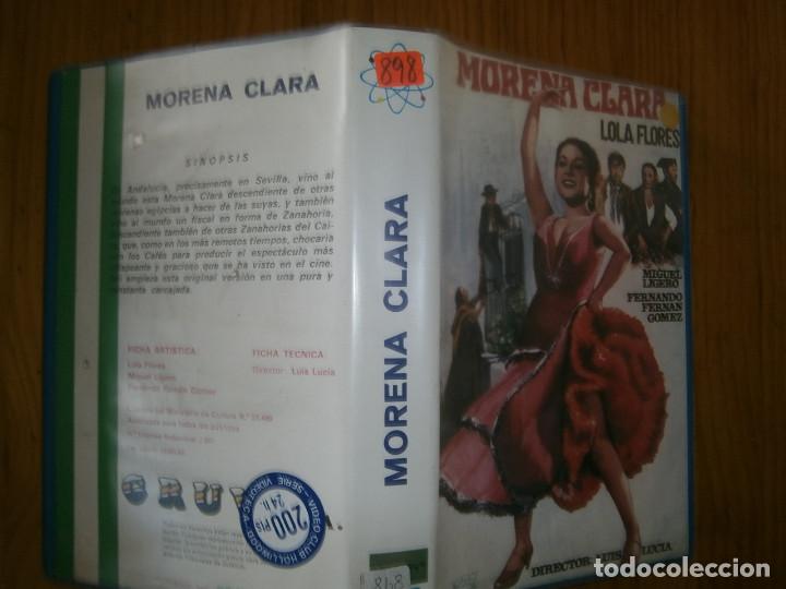 Cine: MORENA CLARA--(PELICULA-VHS..COMPRA MINIMA 10 EUR--)