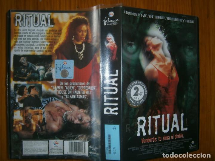 Cine: RITUAL-(PELICULA-VHS..LA COMPRA MINIMA SON 10 EUR---)