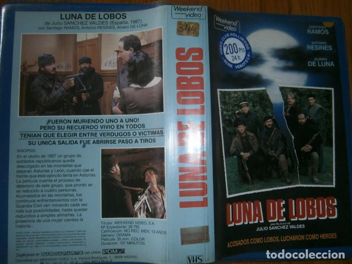 luna de lobos -(pelicula-vhs..la compra minima - Buy VHS movies on  todocoleccion