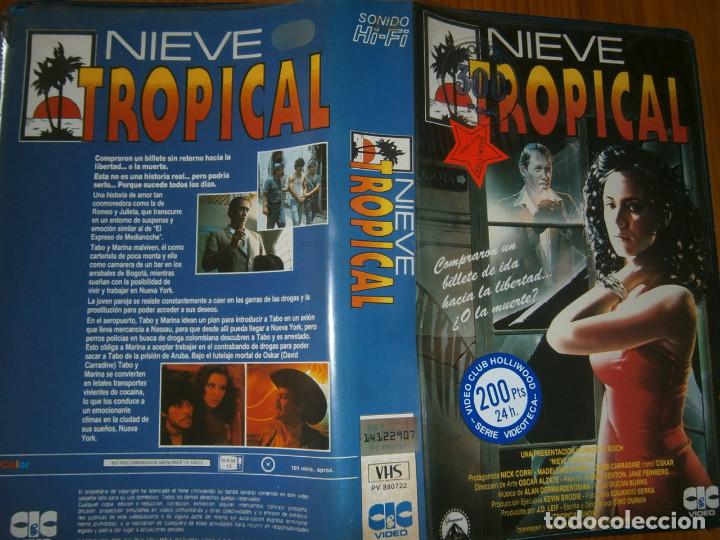 Cine: NIEVE TROPICAL-(PELICULA-VHS..LA COMPRA MINIMA SON 10 EUR---)