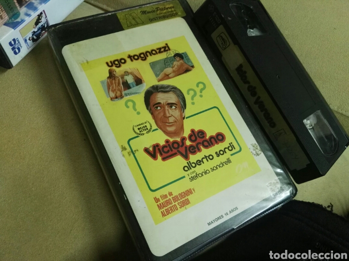 Cine: Vicios de verano- vhs- ugo tognazzi- Stefania Sandrelli - 1978- Sex comedy | Pel&iacute;cula de episodios