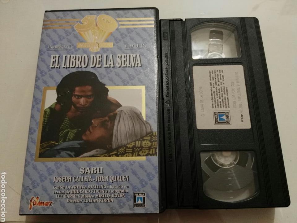 Cine: VHS- El libro de la selva- Sabu - Foto 1