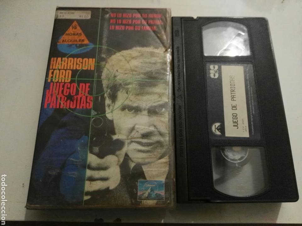 Cine: VHS- Juego de patriotas- Harrison Ford