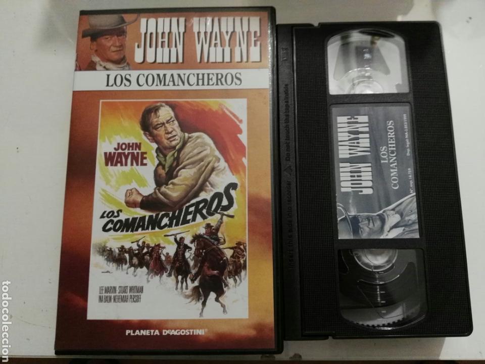 Cine: VHS- Los comancheros- John Wayne Lee Marvin - Foto 1