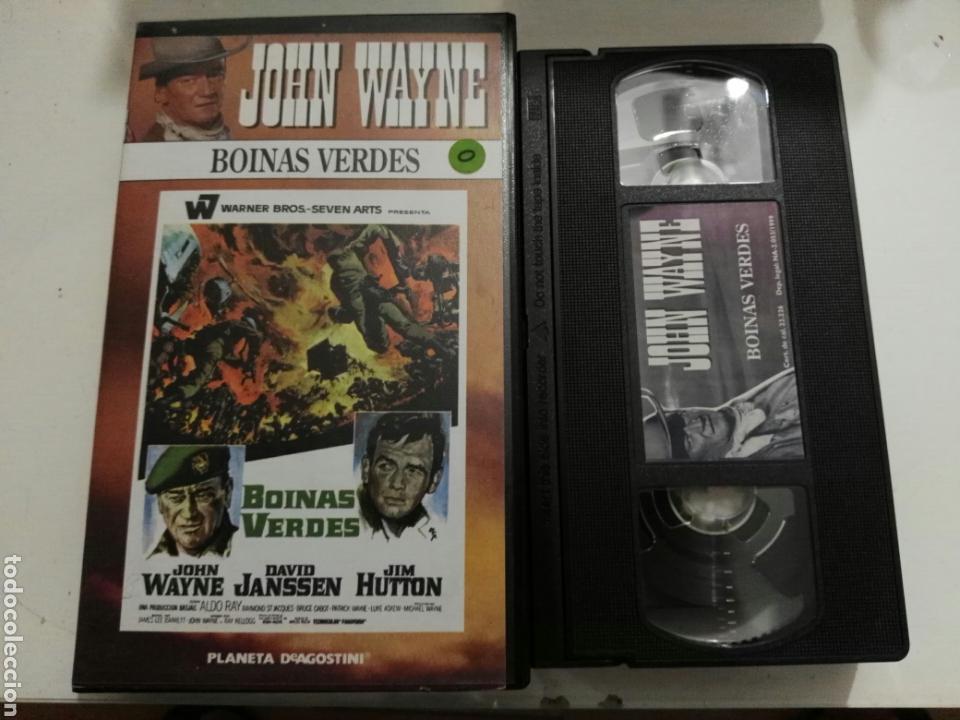 Cine: VHS- Boinas verdes- John Wayne - Foto 1