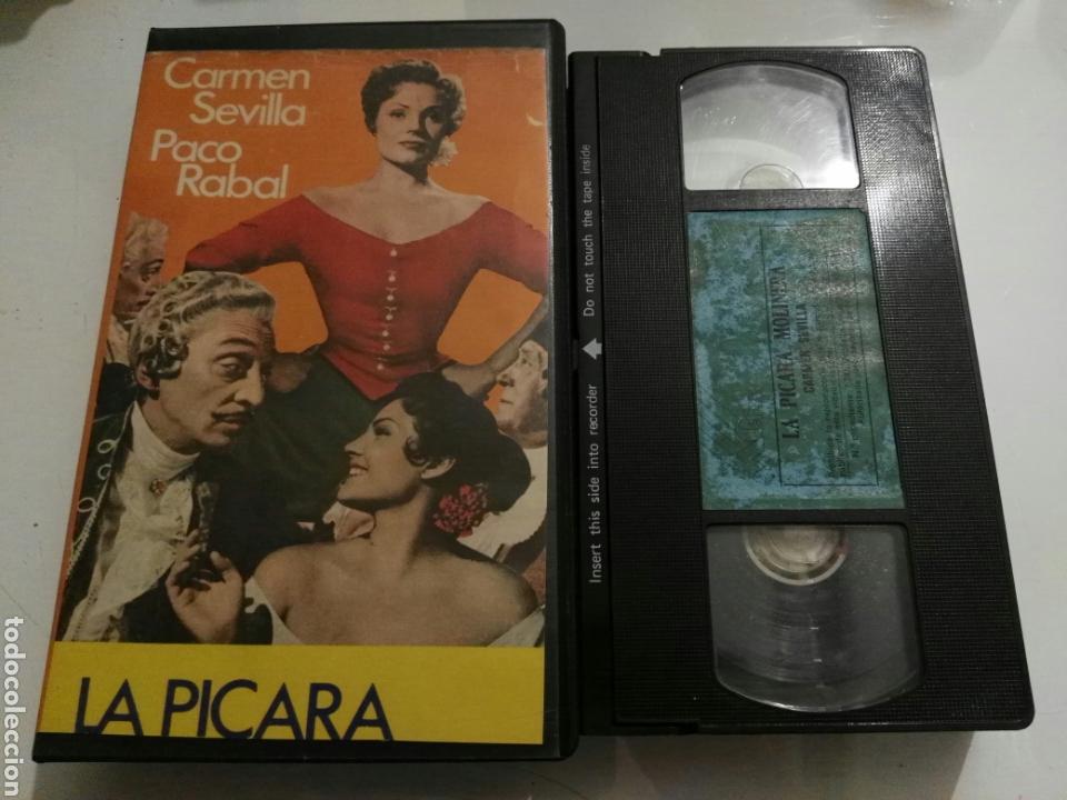 Cine: VHS- La picara molinera- Carmen Sevilla Paco Rabal- 1&deg; Edicion