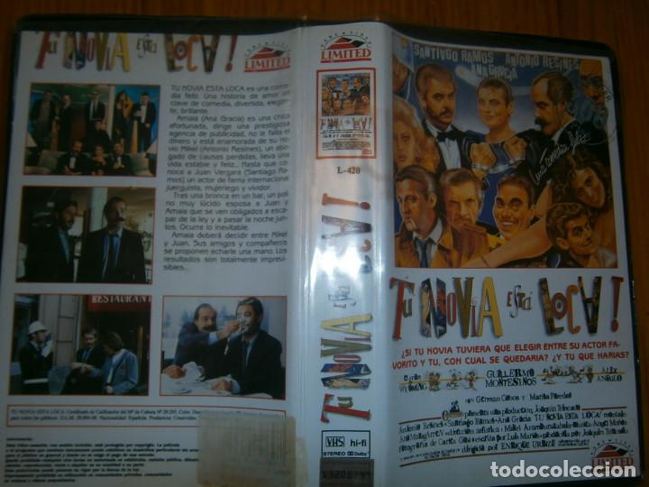 Cine: TU NOVIA ESTA LOCA vhs caja grande