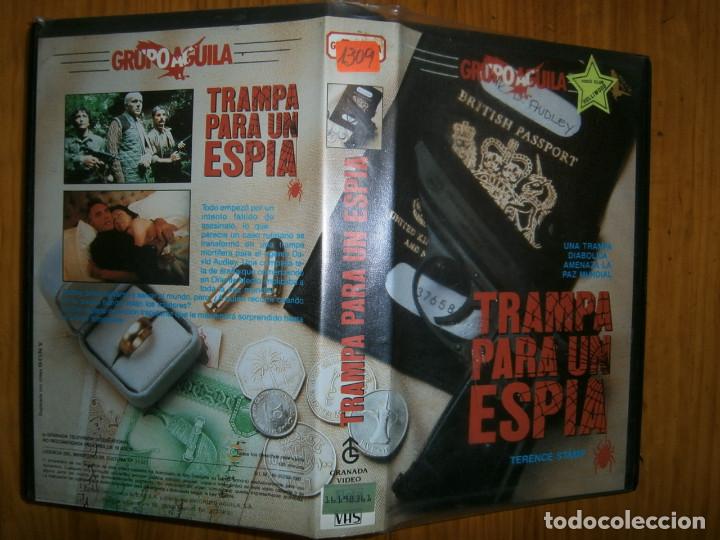 Cine: TRAMPA PARA UN ESPIA-(VHS- COMPRA MINIMA 10 EUR--)