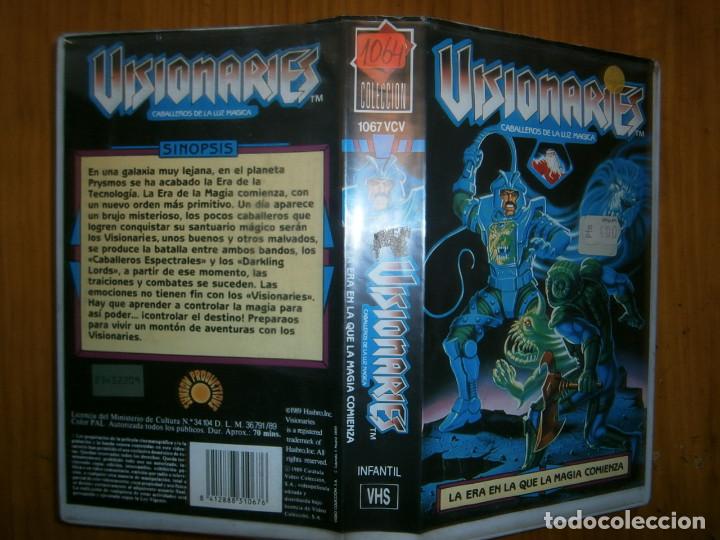 Cine: VISIONARIES CABALLEROS DE LA LUZ MAGICA-(VHS- COMPRA MINIMA 10 EUR--)