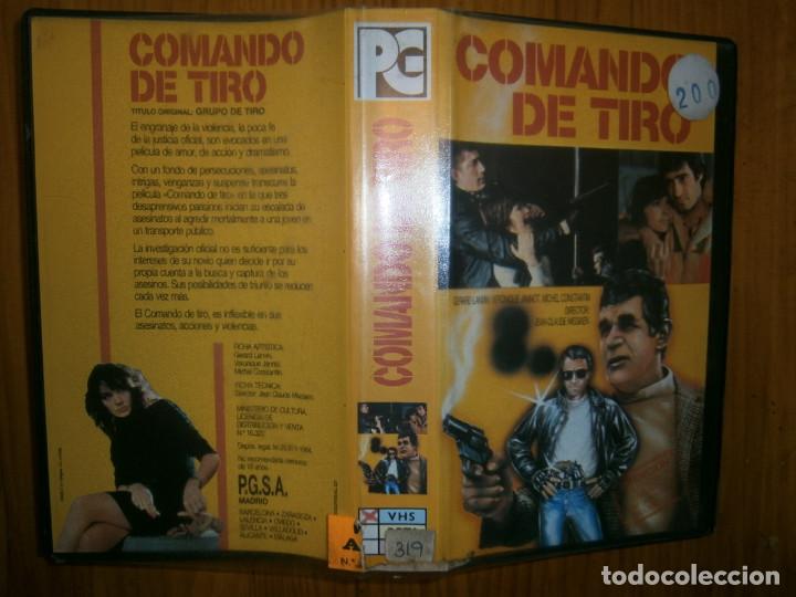 Cine: COMANDO DE TIRO-(VHS-COMPRA MINIMA 10EUR--)
