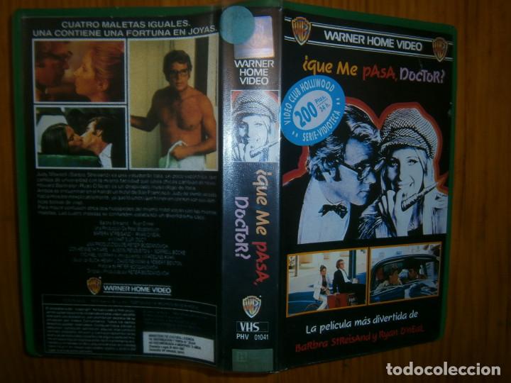 Cin&eacute;ma: QUE ME PASA DOCTOR -(VHS-COMPRA MINIMA 10EUR--)