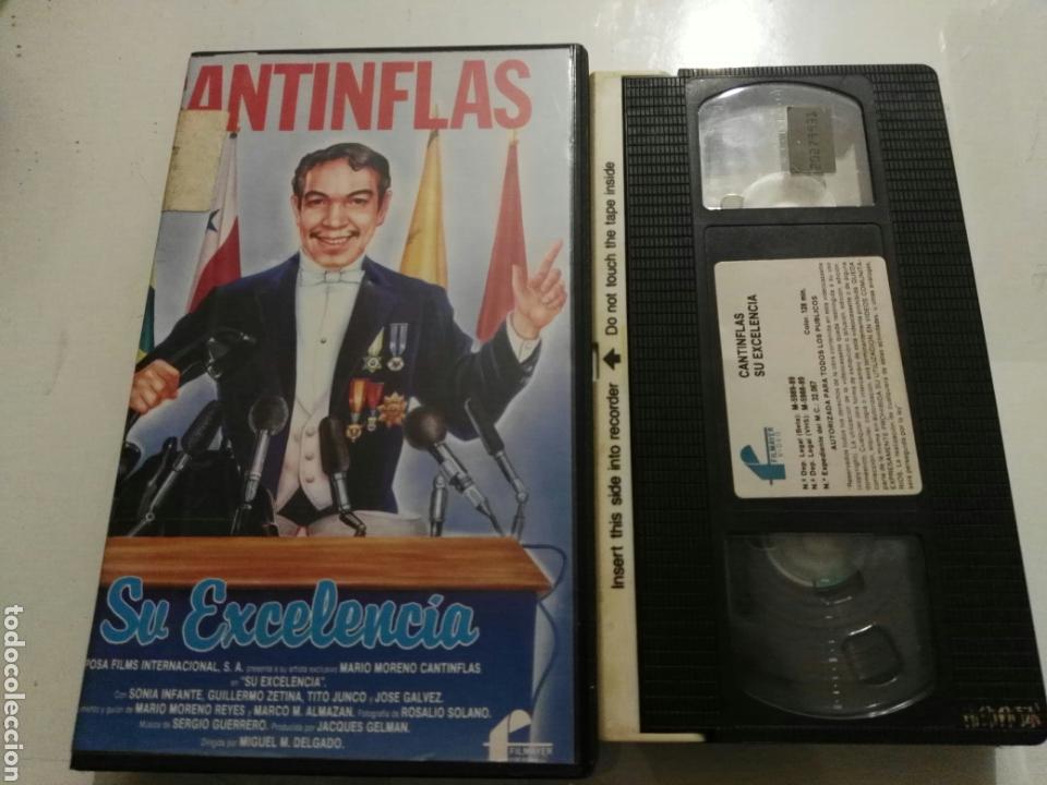 Cine: VHS- Cantinflas Su excelencia - Foto 1