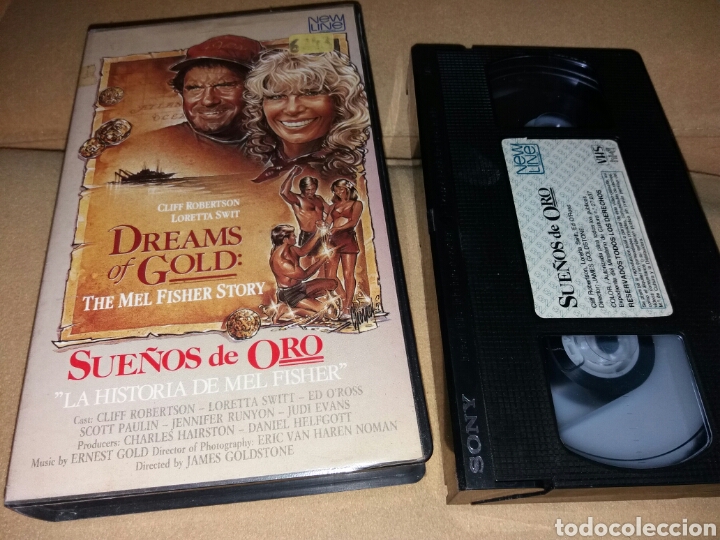 Cine: Sue&ntilde;os de oro- vhs- james goldstone- aventuras