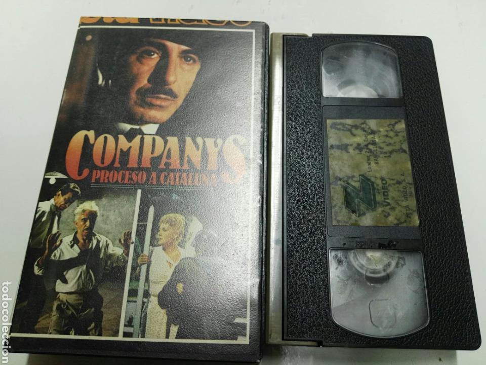 Cine: VHS- Companys proceso a Catalu&ntilde;a- Luis Iriondo- Guerra civil- Unica edicion descatalogada rarisima