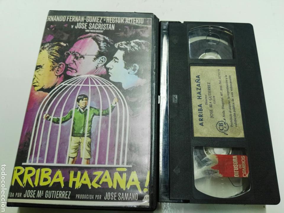 Kino: VHS- Arriba haza&ntilde;a- Jose Maria Gutierrez- Primera edicion unica