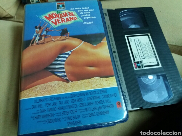 Cinema: Movida de verano- vhs- sex comedy- descatalogada- sean s. Cunningham