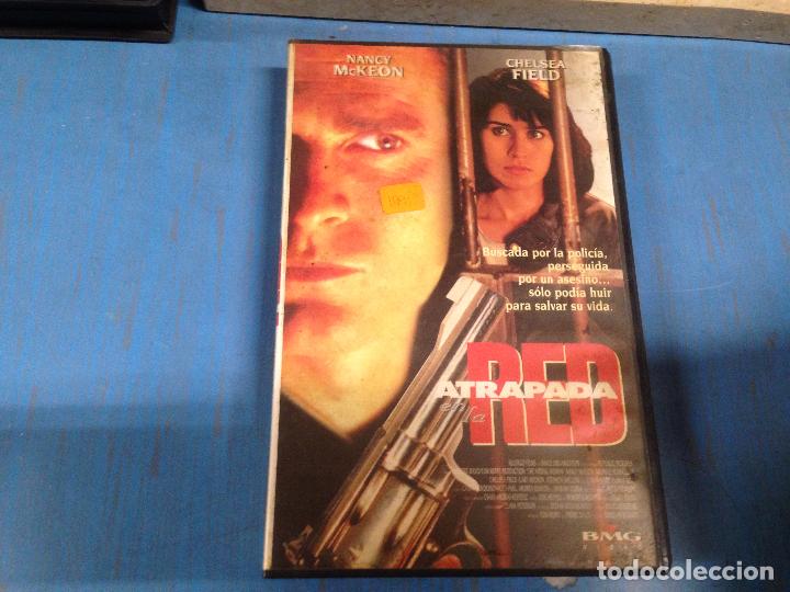 Cine: PELICULA VHS ATRAPADA EN LA RED - Foto 1