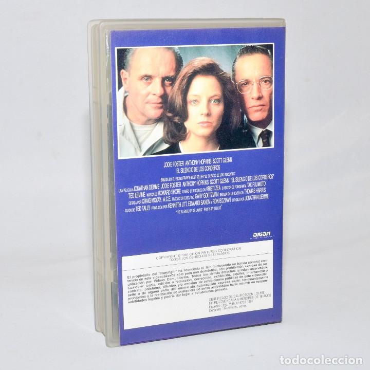 Cine: VHS - EL SILENCIO DE LOS CORDEROS - Foto 2