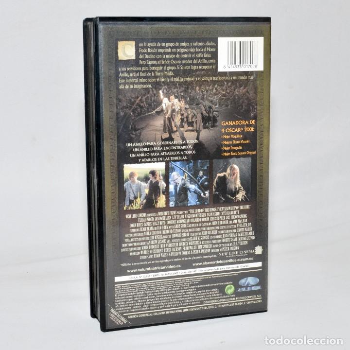 Cine: VHS - EL SE&Ntilde;OR DE LOS ANILLOS - Foto 2