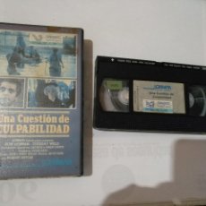 Cine: VHS UNA CUESTION DE CULPABILIDAD