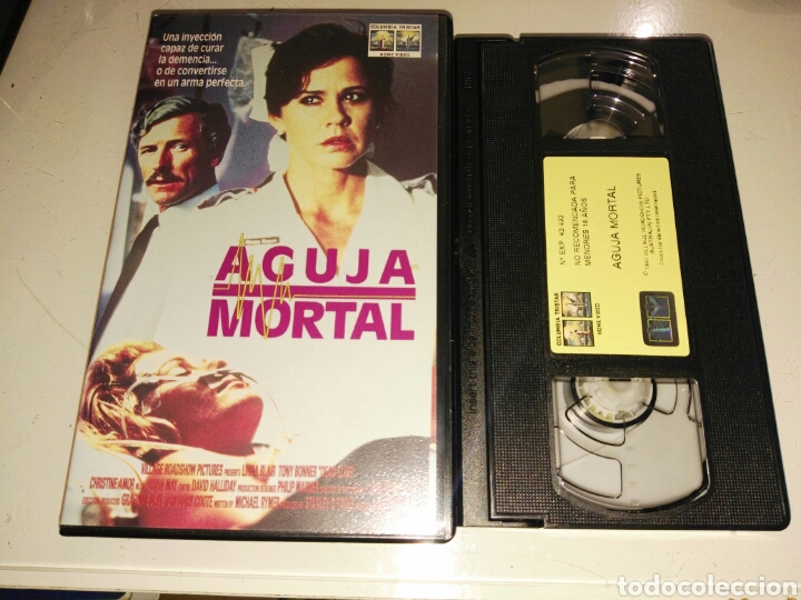 Kino: VHS- Aguja mortal- Linda Blair (2)