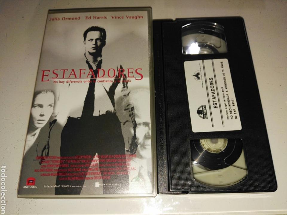 Cine: VHS- Estafadores- Ed Harris Julia Ormond - Foto 1