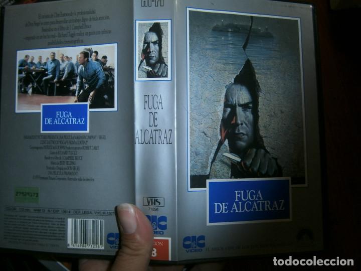 Kino: FUGA DE ALCATRAZ-(PELICULAS-VHS-..COMPRA MINIMA 10 EUR.)
